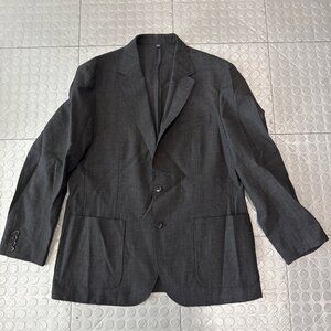 J Crew Crosby William Halstead Unstructured UK Wool Houndstooth Suit Jacket 42R